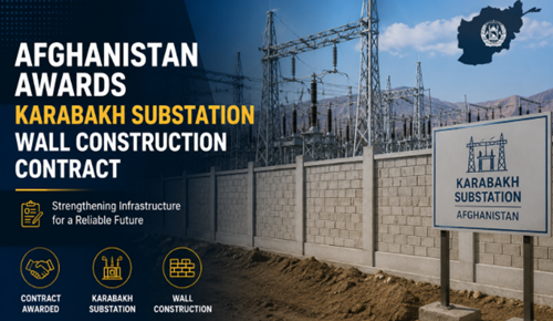 Afghanistan Awards Karabakh Substation Wall Construction Contract